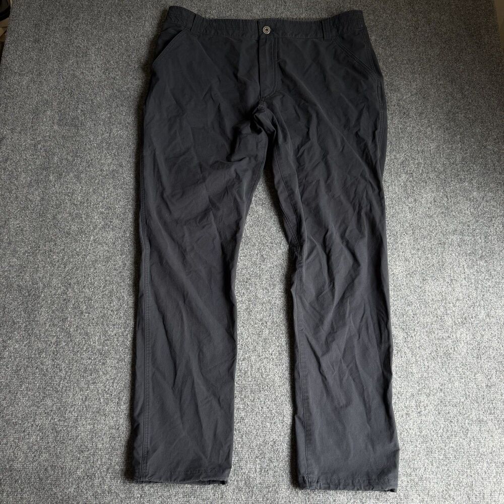 Kuhl Resistor Chino Pants Mens 38x34 Black Stretch Outdoor Hiking Style 5225